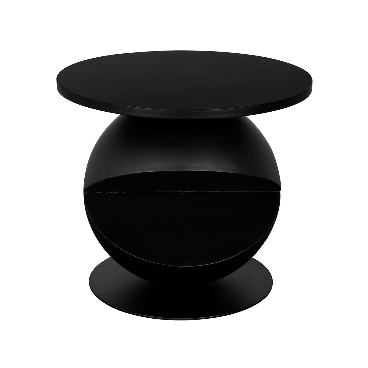 Noir Pac-Man Side Table