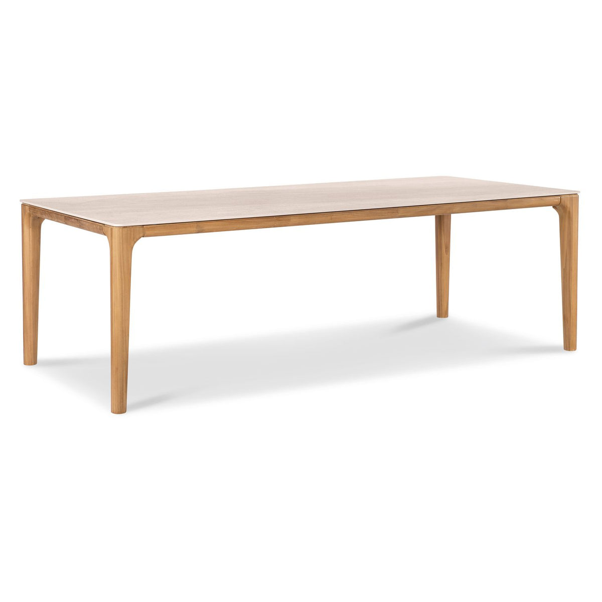 Margaritaville Catalina Outdoor Rectangular Dining Table in Browns, primary product view