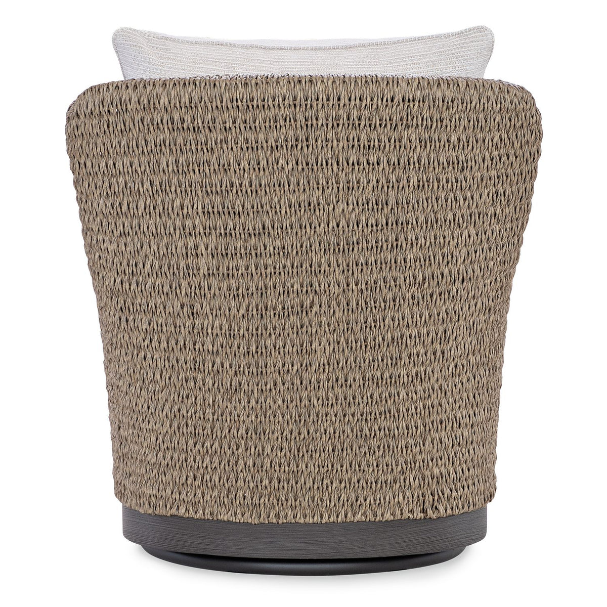 Margaritaville Seychelles Outdoor Swivel Glider Club Chair in Poros Dune
