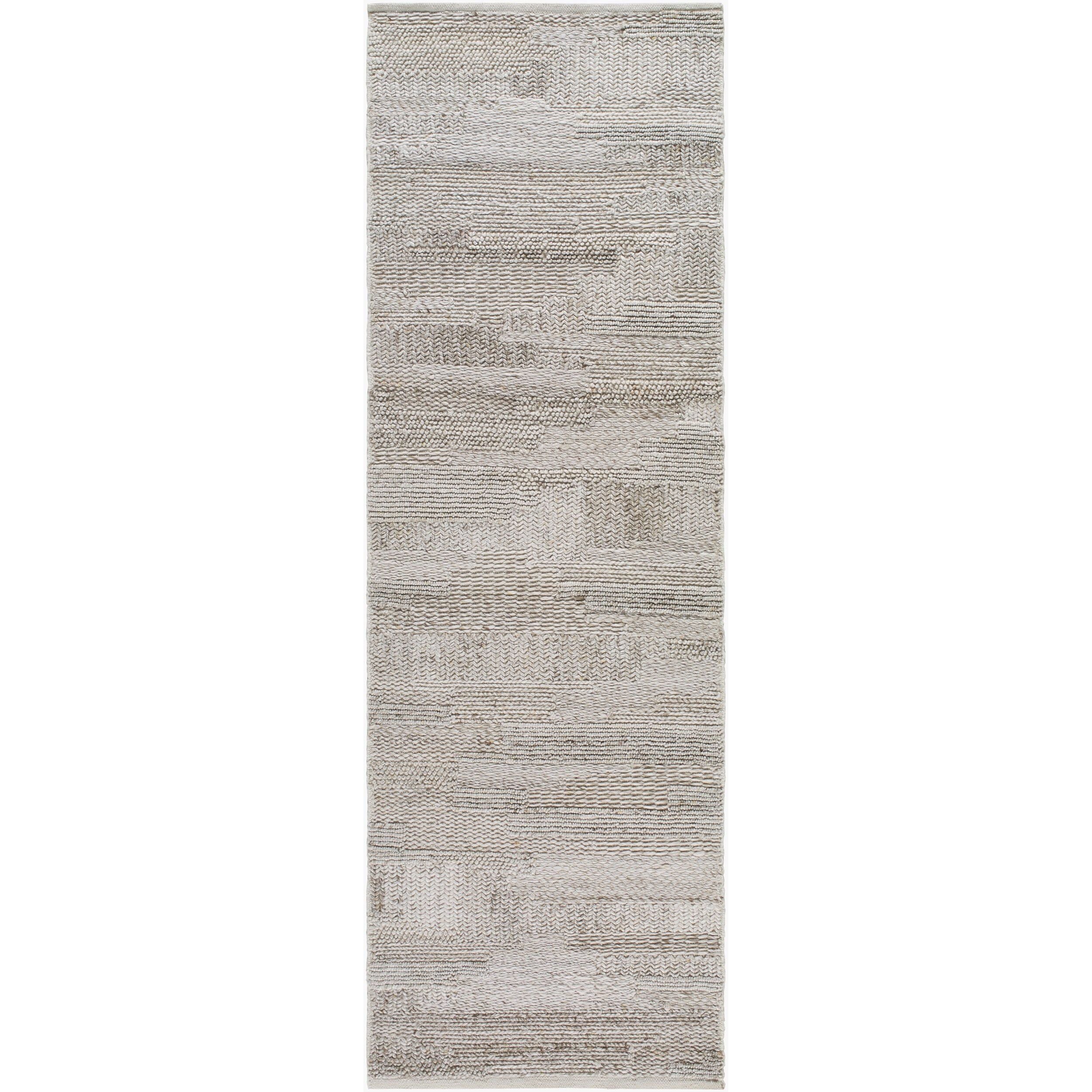 Surya Floria Hand Woven Rug — in Ivory, Brown