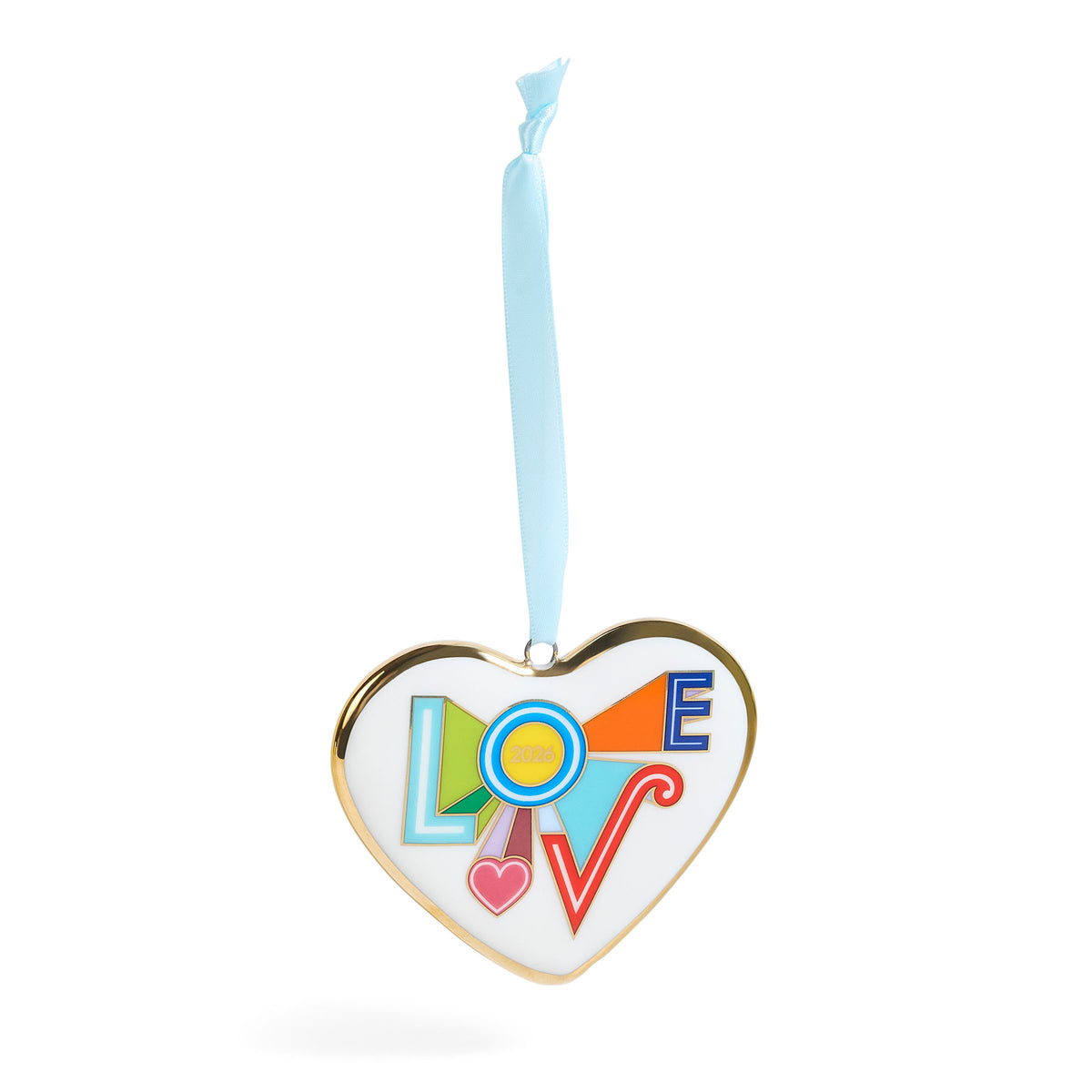 Jonathan Adler Peace & Love 2026 Ornament