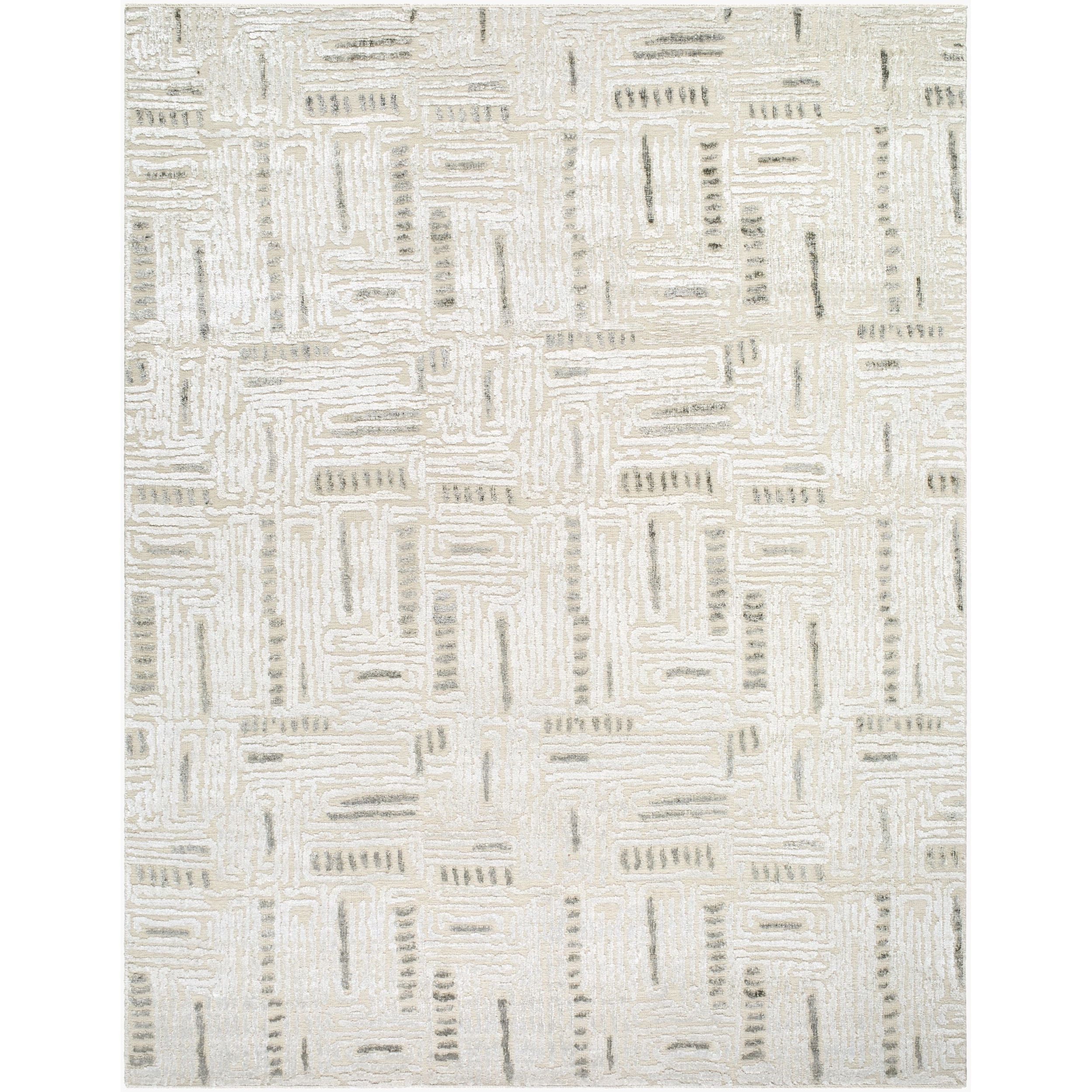 Surya Amina AMA-2303 Hand Knotted rug in Beige, Light Sage, close-up of the 0.4 in. pile texture
