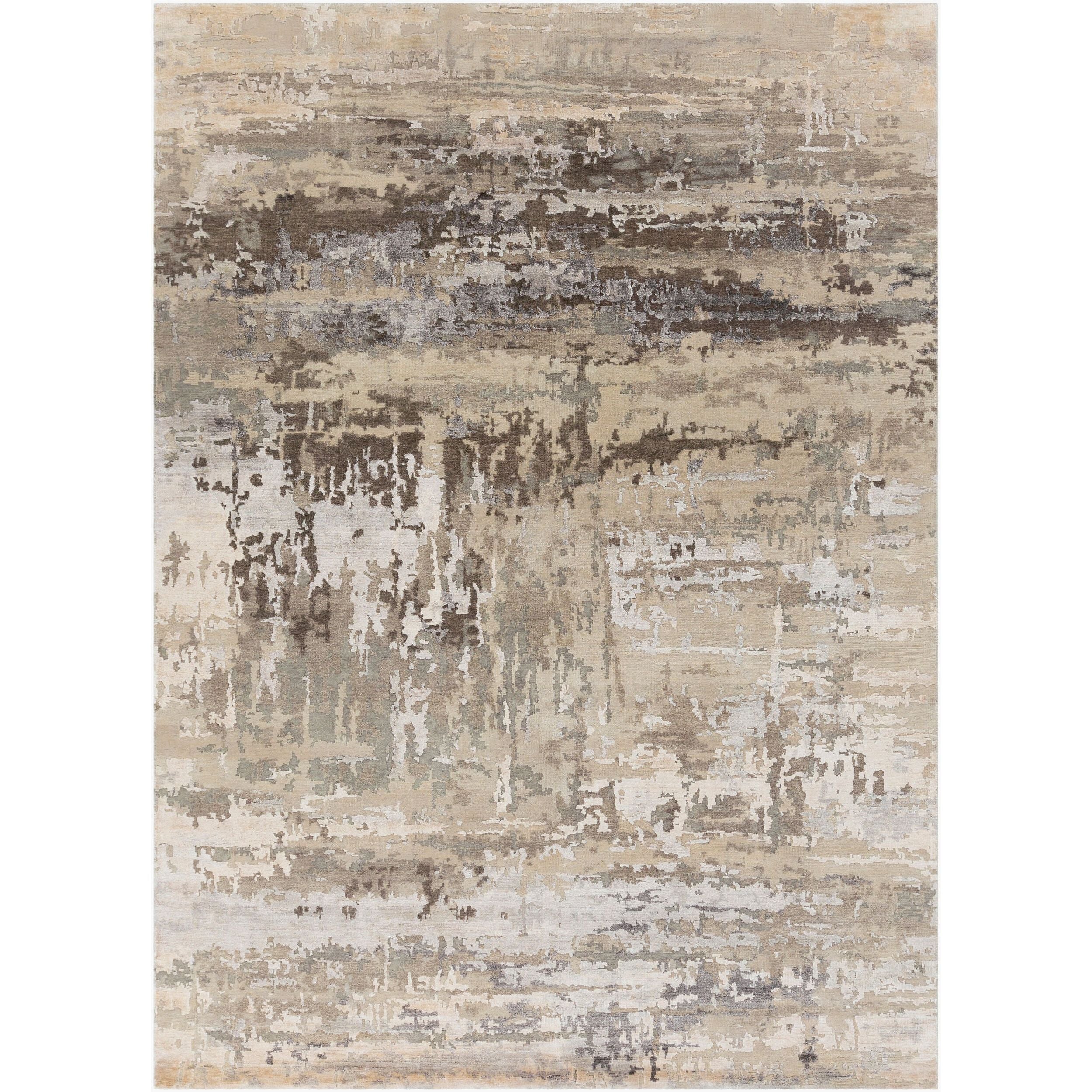 Surya Arte RTE-2303 Hand Knotted Rug with 0.4 in. pile