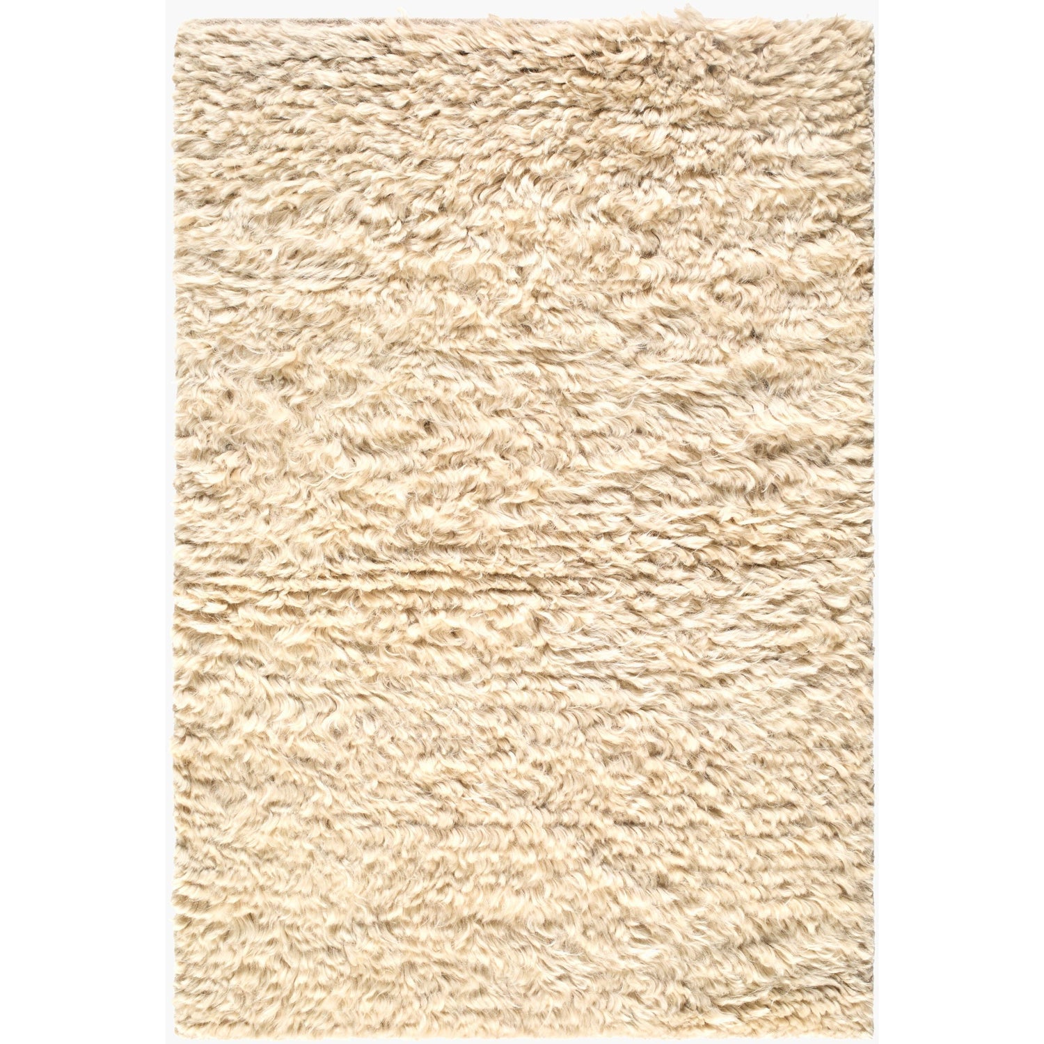 Surya Ayan AYM-2300 Hand Hooked Rug shown flat displaying its ivory hand hooked design