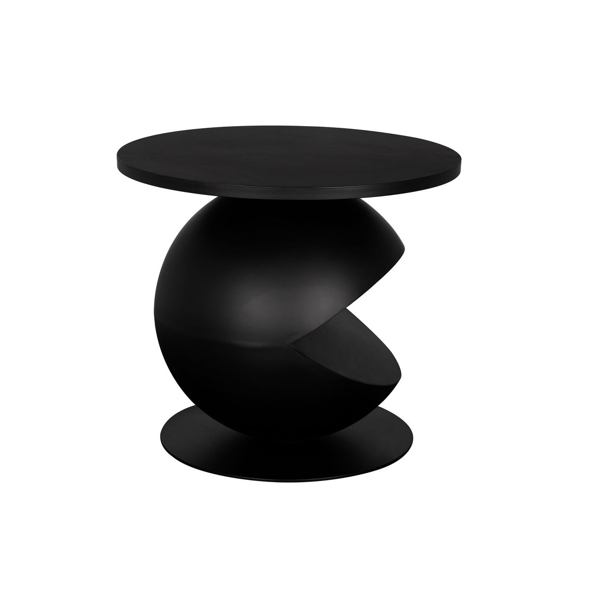 Noir Pac-Man Side Table