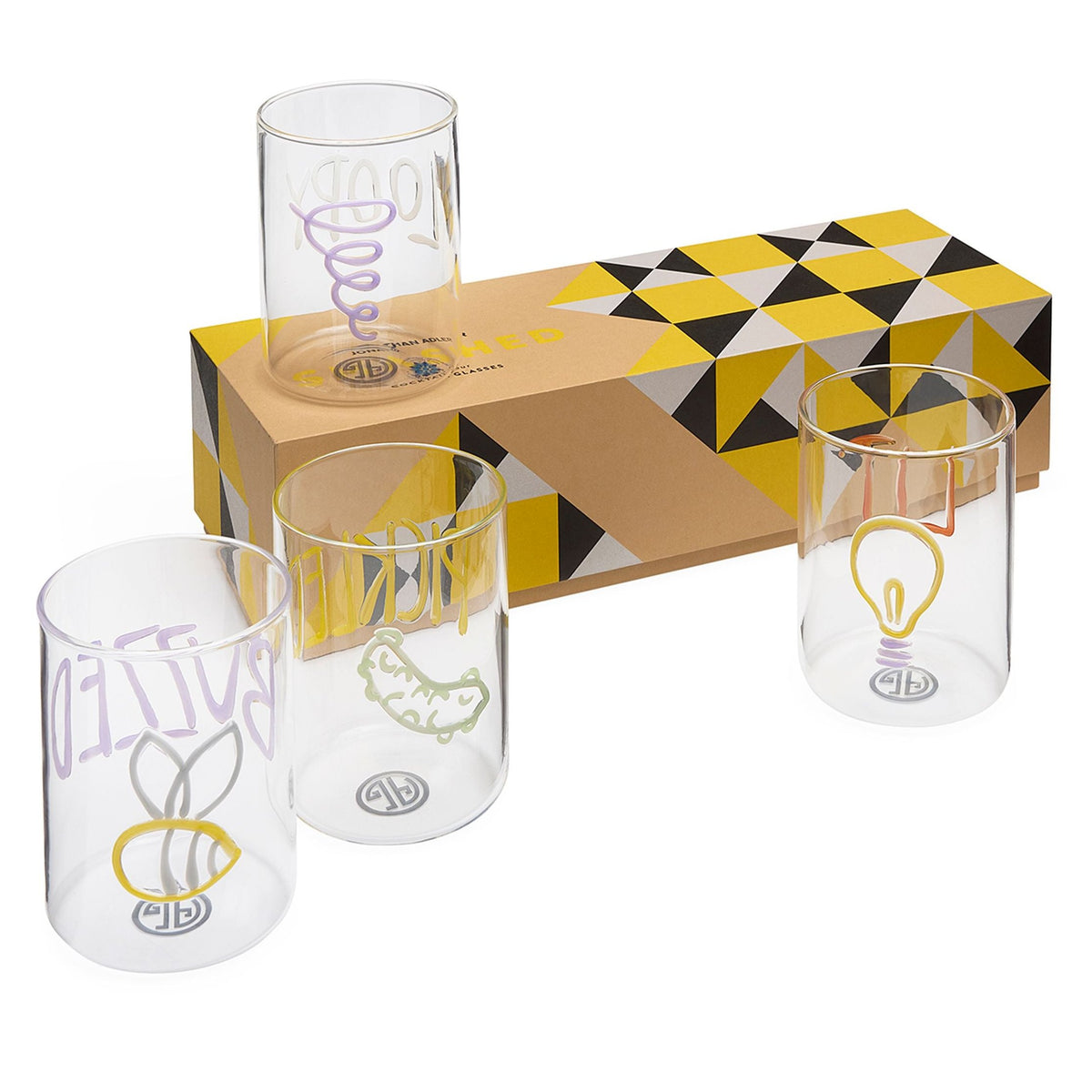 Jonathan Adler Smashed Glassware Set