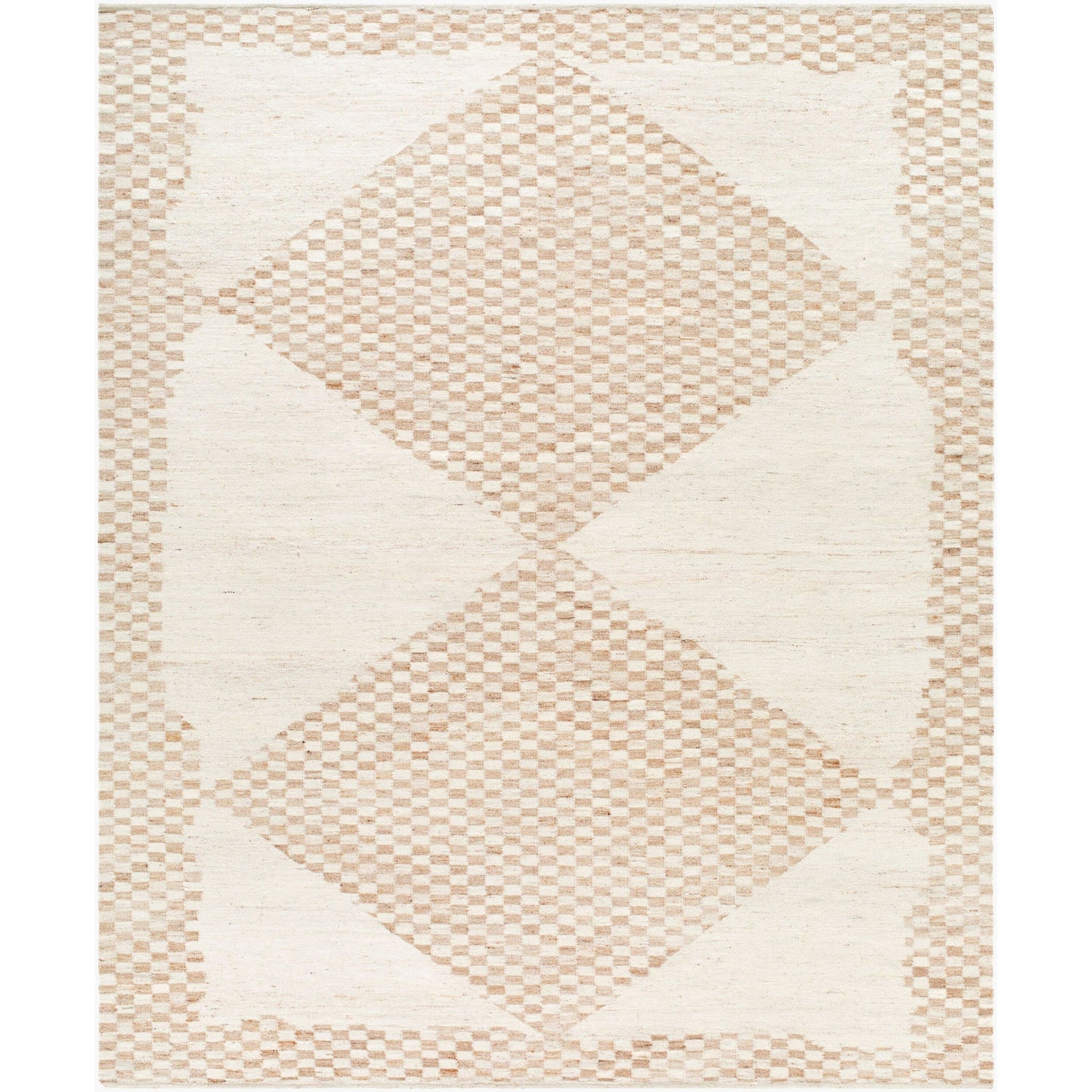 Surya Stockholm SHM-2304 Hand Woven Rug in sandstone, ivory and beige