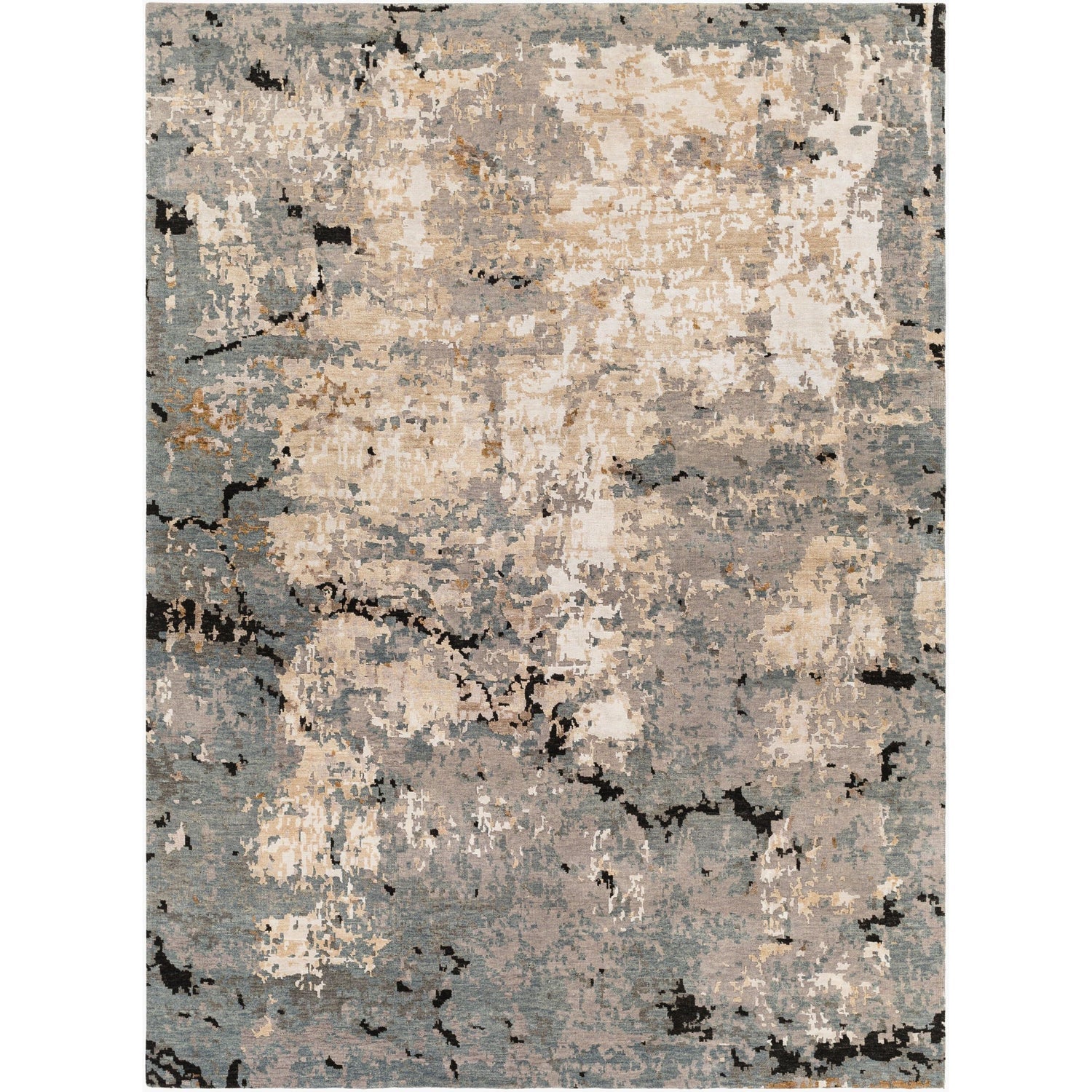 Surya Arte RTE-2307 Hand Knotted Rug in 63% wool, 37% viscose