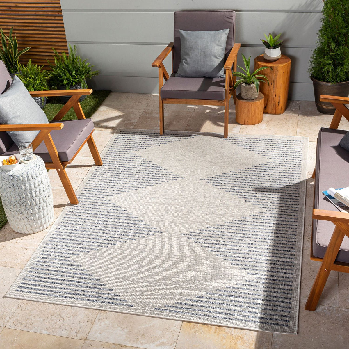 Livabliss Tuareg TRG-2360 Machine Woven Indoor/Outdoor Rug