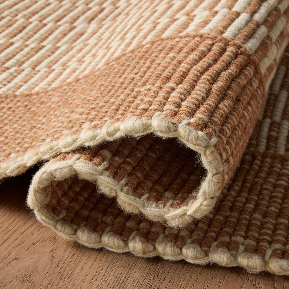 Loloi Sigrid Cinnamon / Ivory Hand Woven Rug