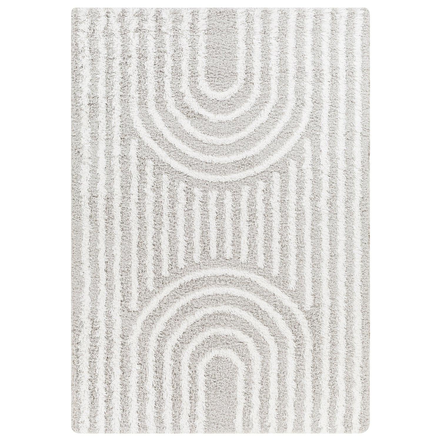 Livabliss Urban Shag Arch Machine Woven Rug