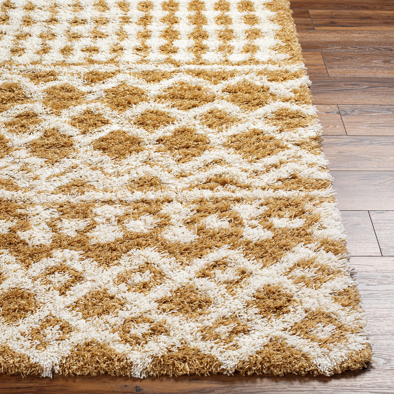 Livabliss Urban Shag Patterns Machine Woven Rug