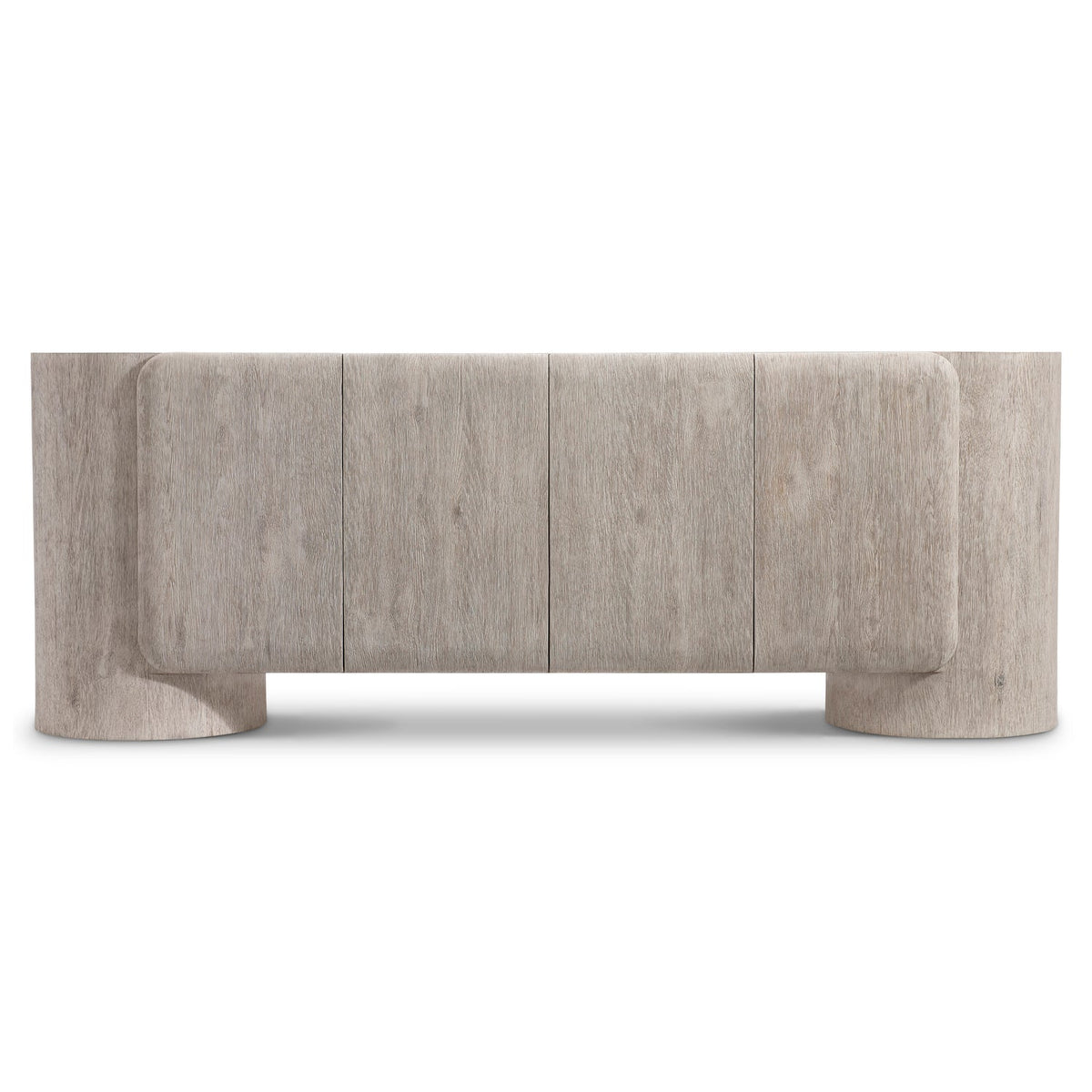Bernhardt Interiors Darrow Entertainment Credenza in Beige/Tan, side profile
