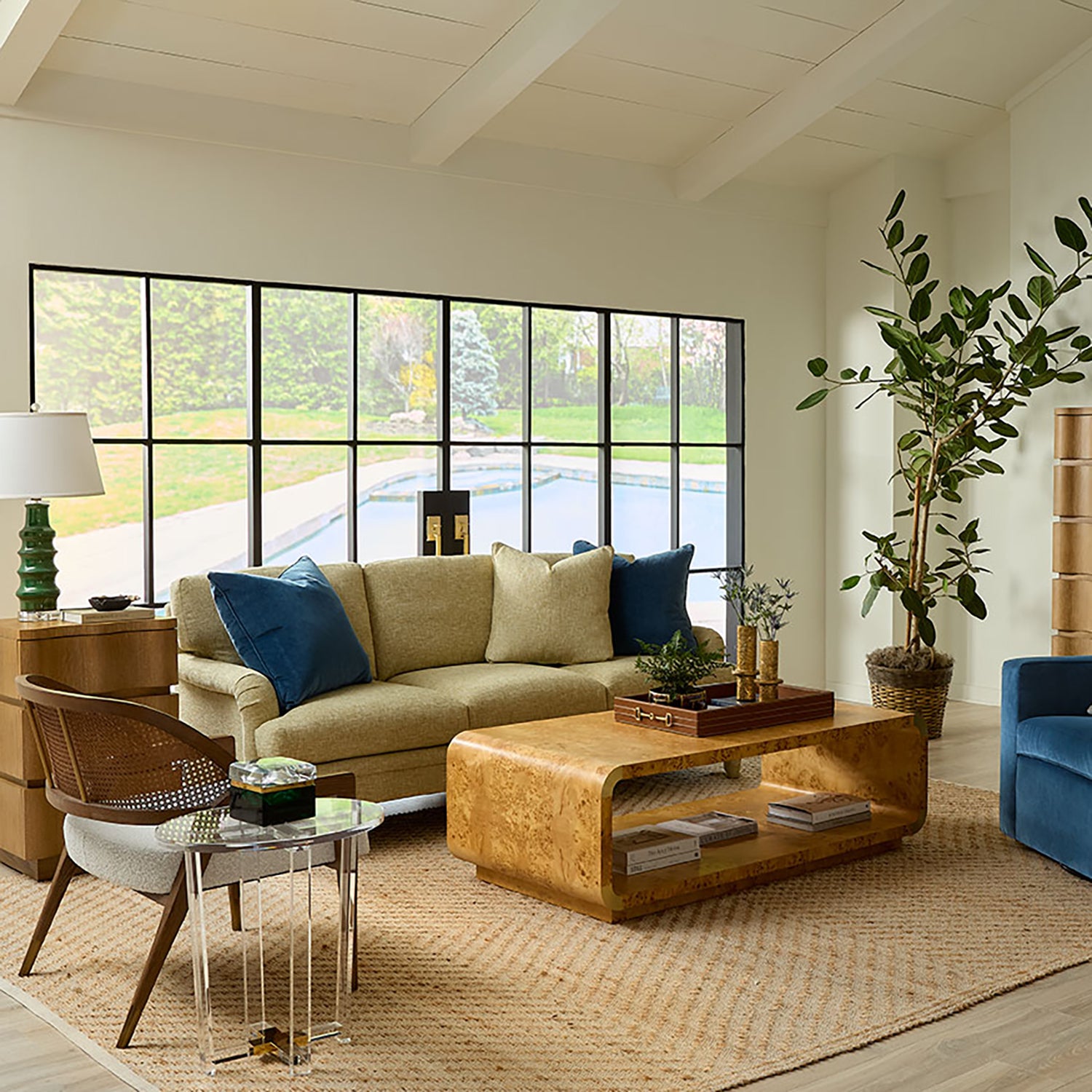 Villa and House Vanessa 3 Drawer End Table