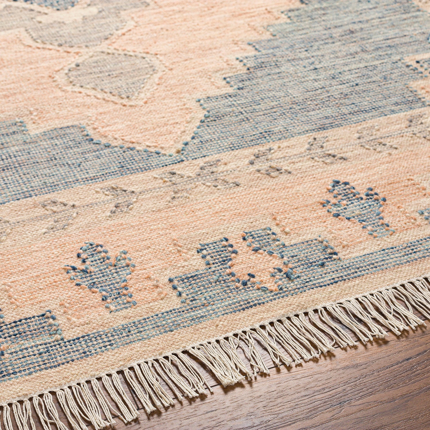 Livabliss Valerie Taupe Hand Woven Rug