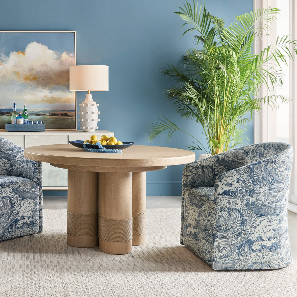 Margaritaville Slow Roll Upholstered Dining Chair