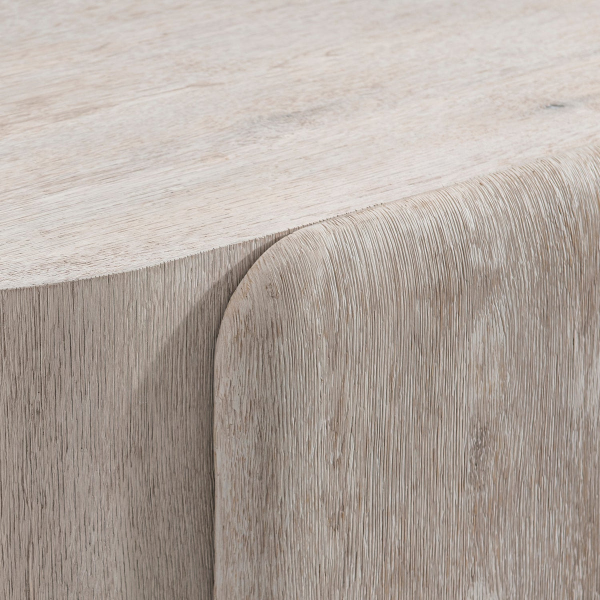 Bernhardt Interiors Darrow Entertainment Credenza in Beige/Tan, close-up detail