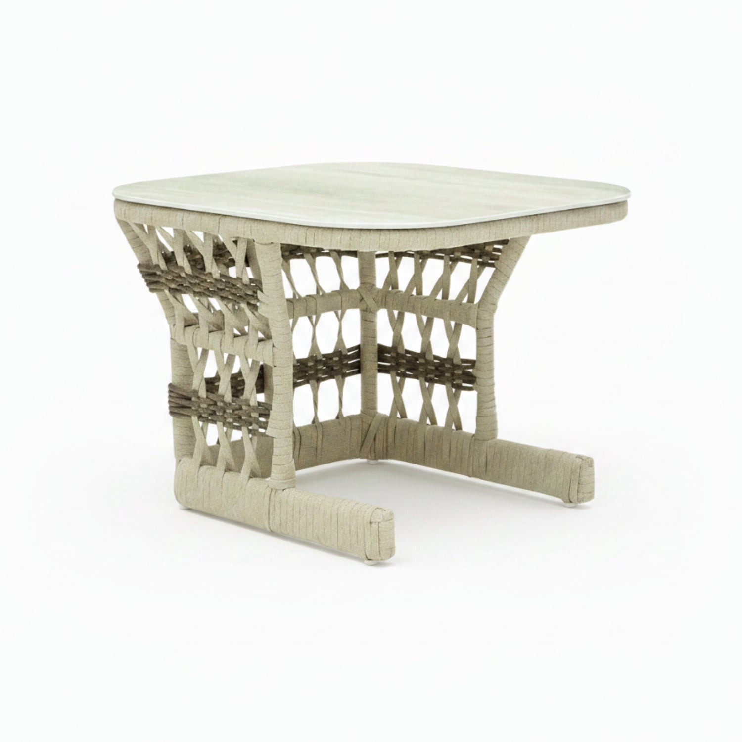 Winder Aluminum Outdoor End Table