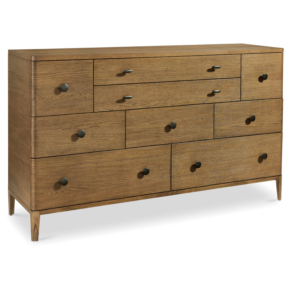 Bernhardt Dilworth Dresser in Brown, front view