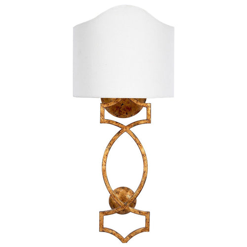 Old World Design Clark Gold Wall Sconce
