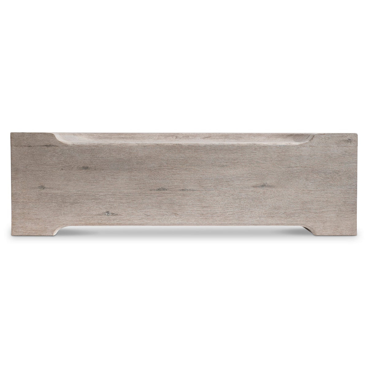 Bernhardt Interiors Amirus Bench in Beige/Tan, side profile