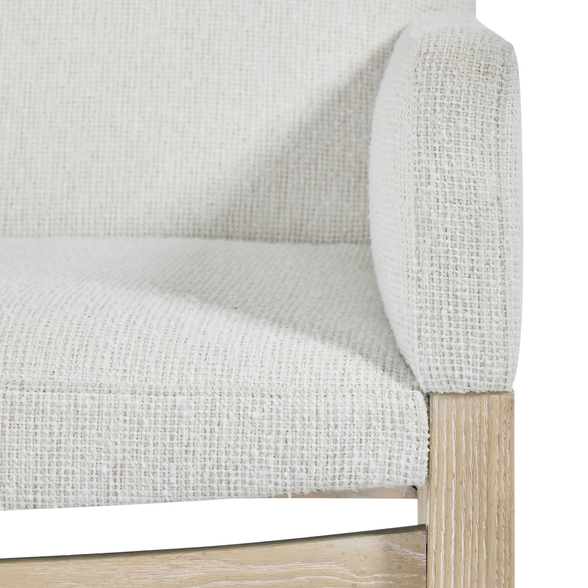 Bernhardt Asana Arm Chair in Tan, back view