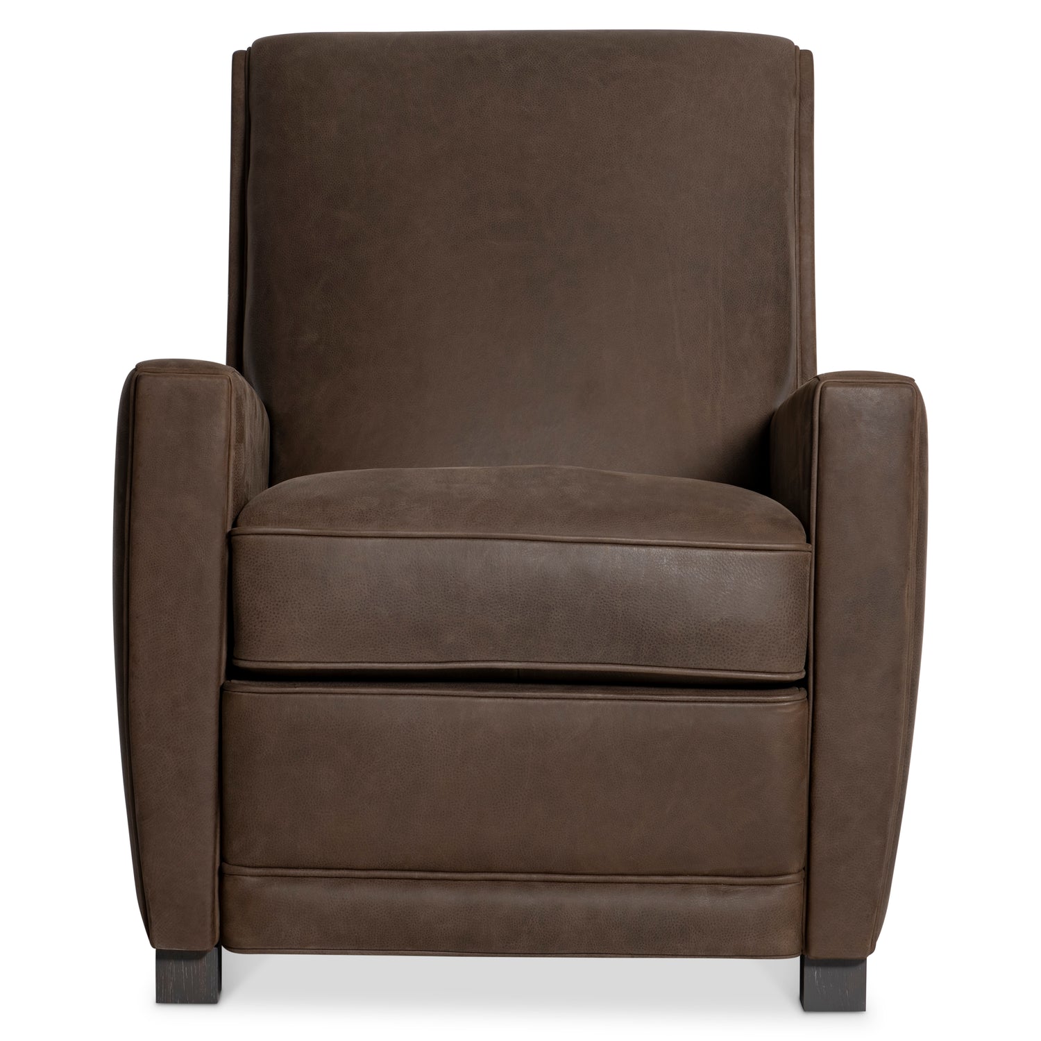 Bernhardt Living Bastille Brown Leather Recliner