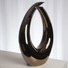 Global Views Loop Bronze Sculpture