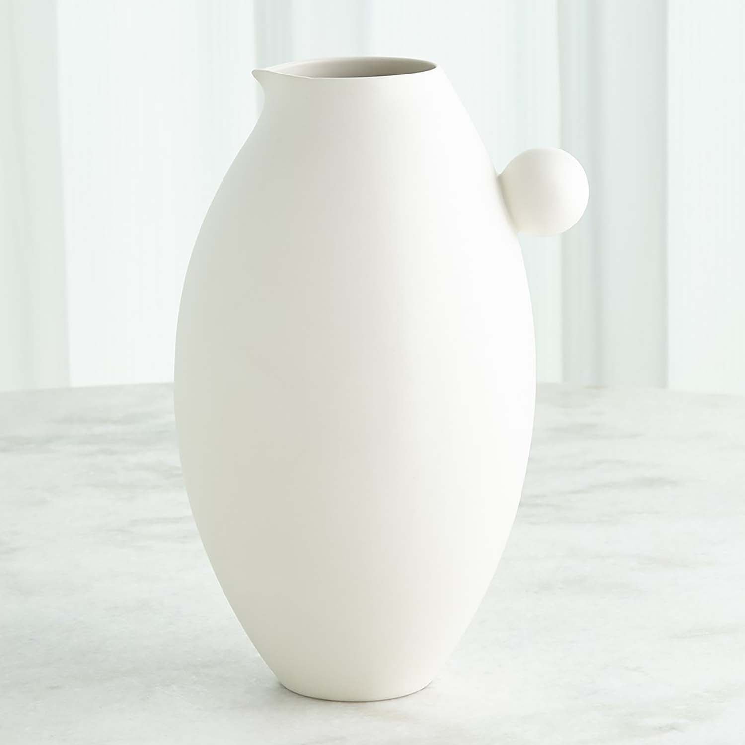 Global Views Ball Handled Pitcher