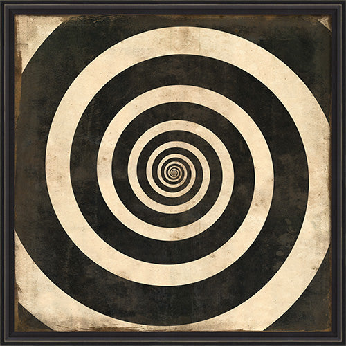 Hypnotic Spiral Framed Print