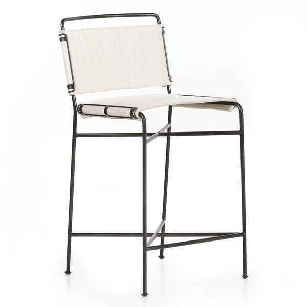 Four Hands Wharton Counter Stool Set of 2 Paynes Gray