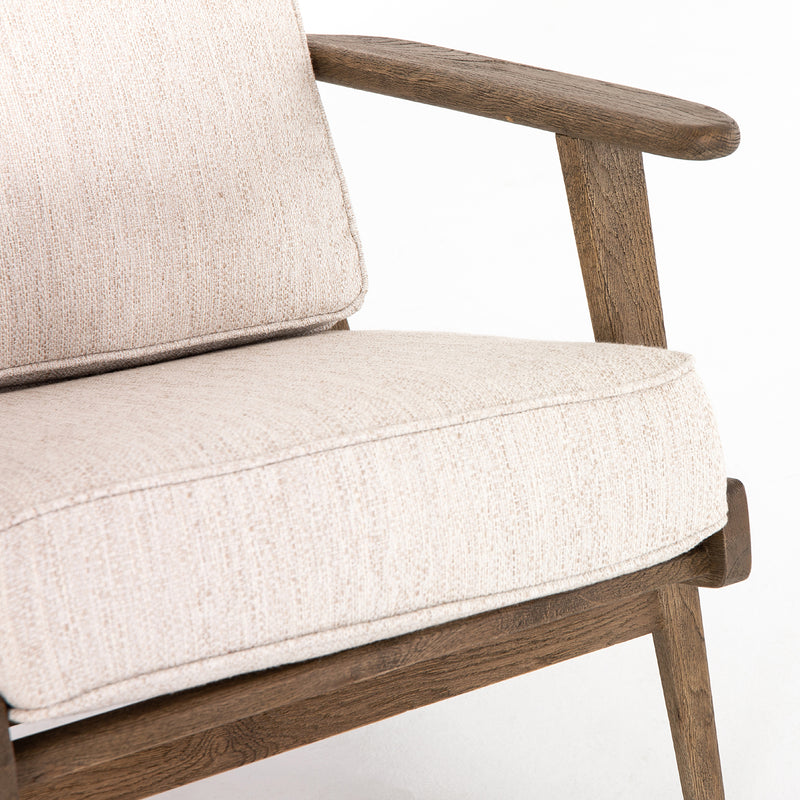 Four Hands Brooks Lounge Chair Paynes Gray