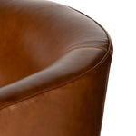 Four Hands Mila Leather Swivel Chair
