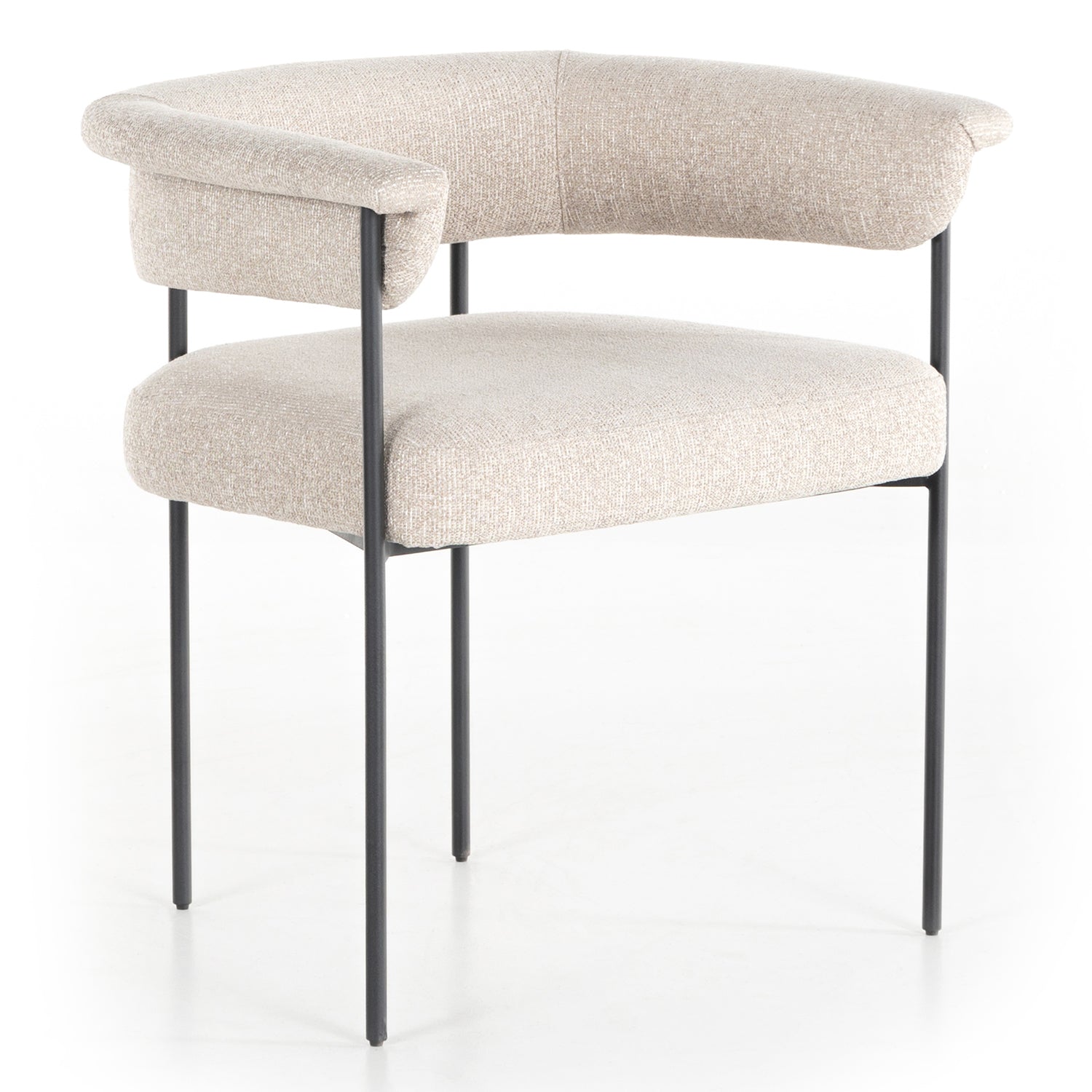 Four Hands Carrie Dining Chair Set of 2 Paynes Gray