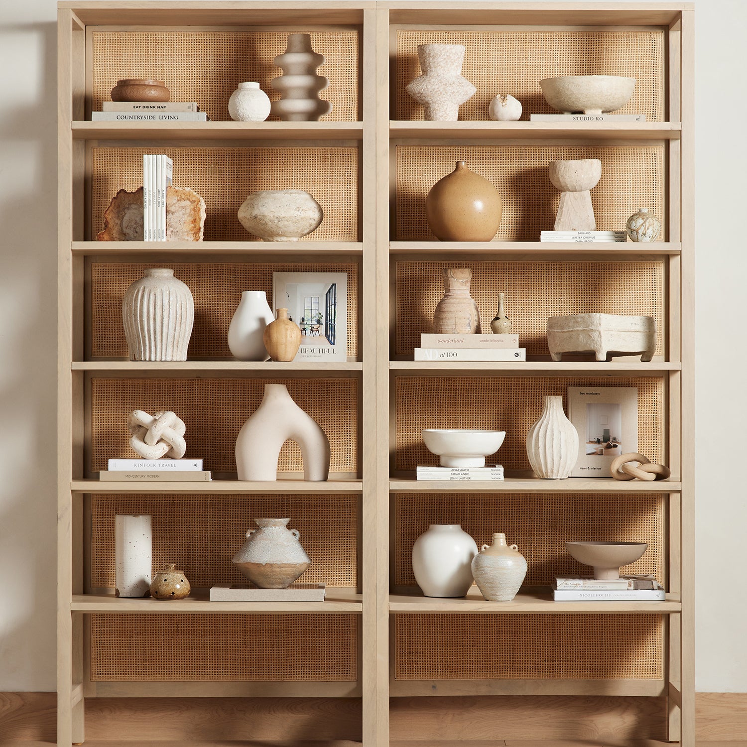 Four Hands Caprice Large Bookshelf Paynes Gray