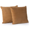 Four Hands Sevanne Embossed Leather Throw Pillow Set of 2