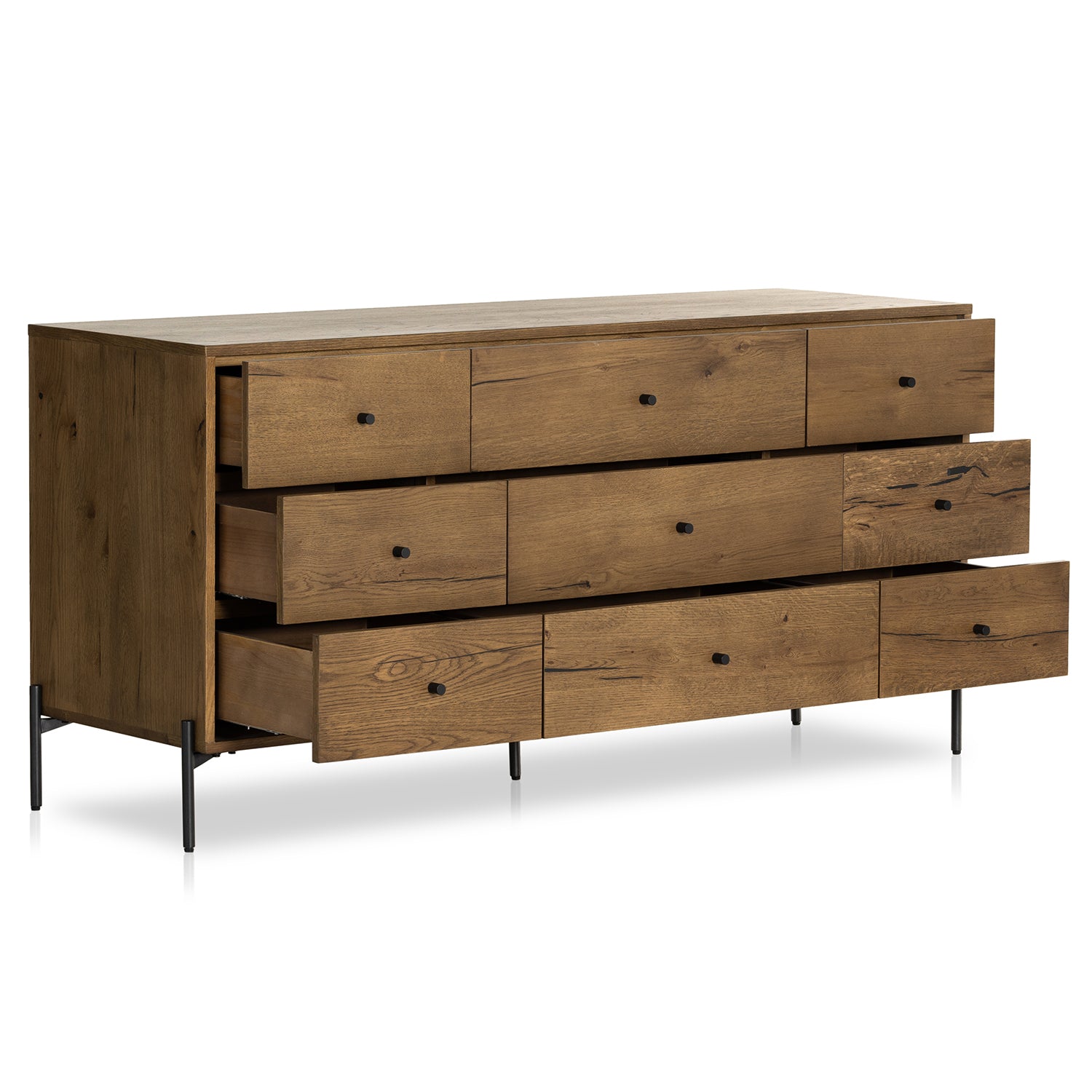 Four Hands Eaton 9 Drawer Dresser – Paynes Gray