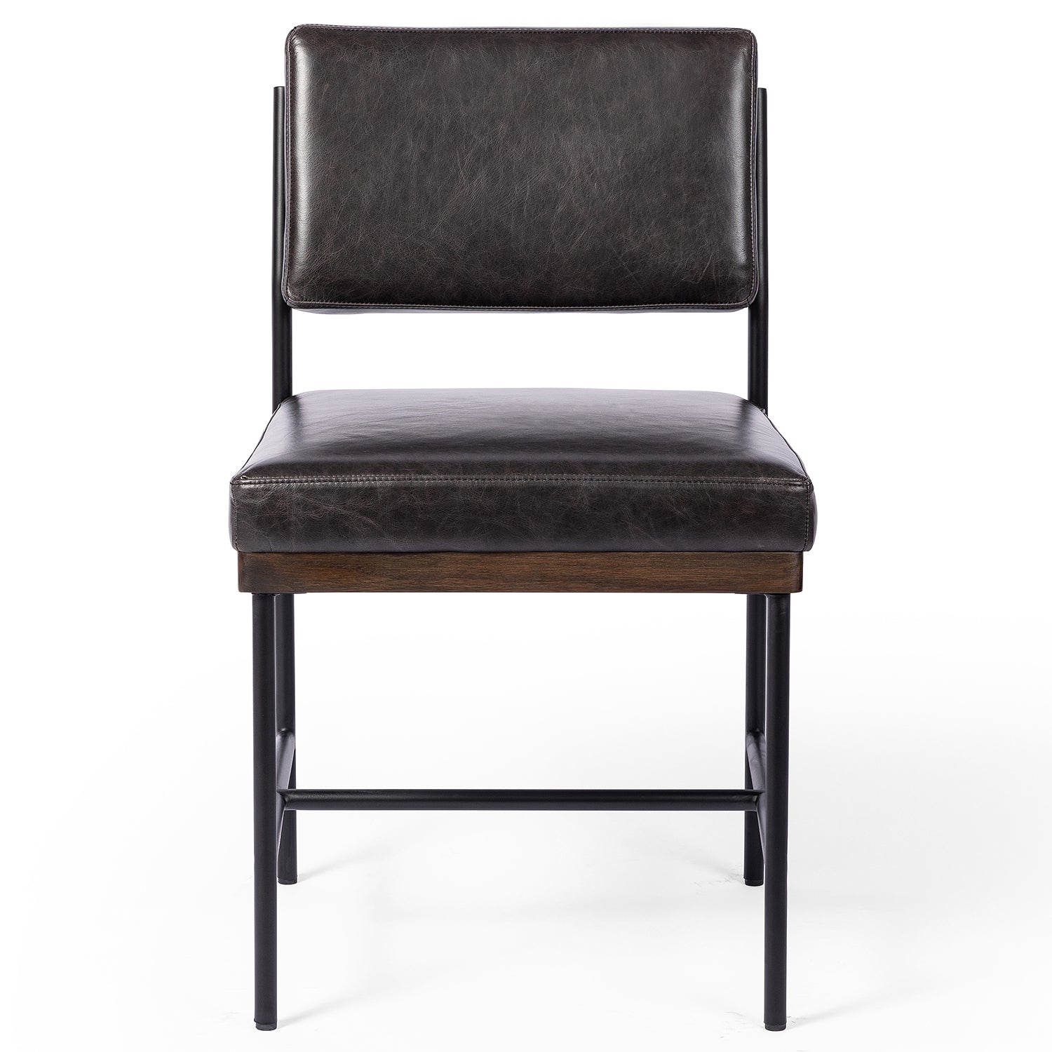 Four Hands Benton Leather Dining Chair Set of 2