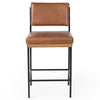 Four Hands Benton Leather Counter Stool Set of 2
