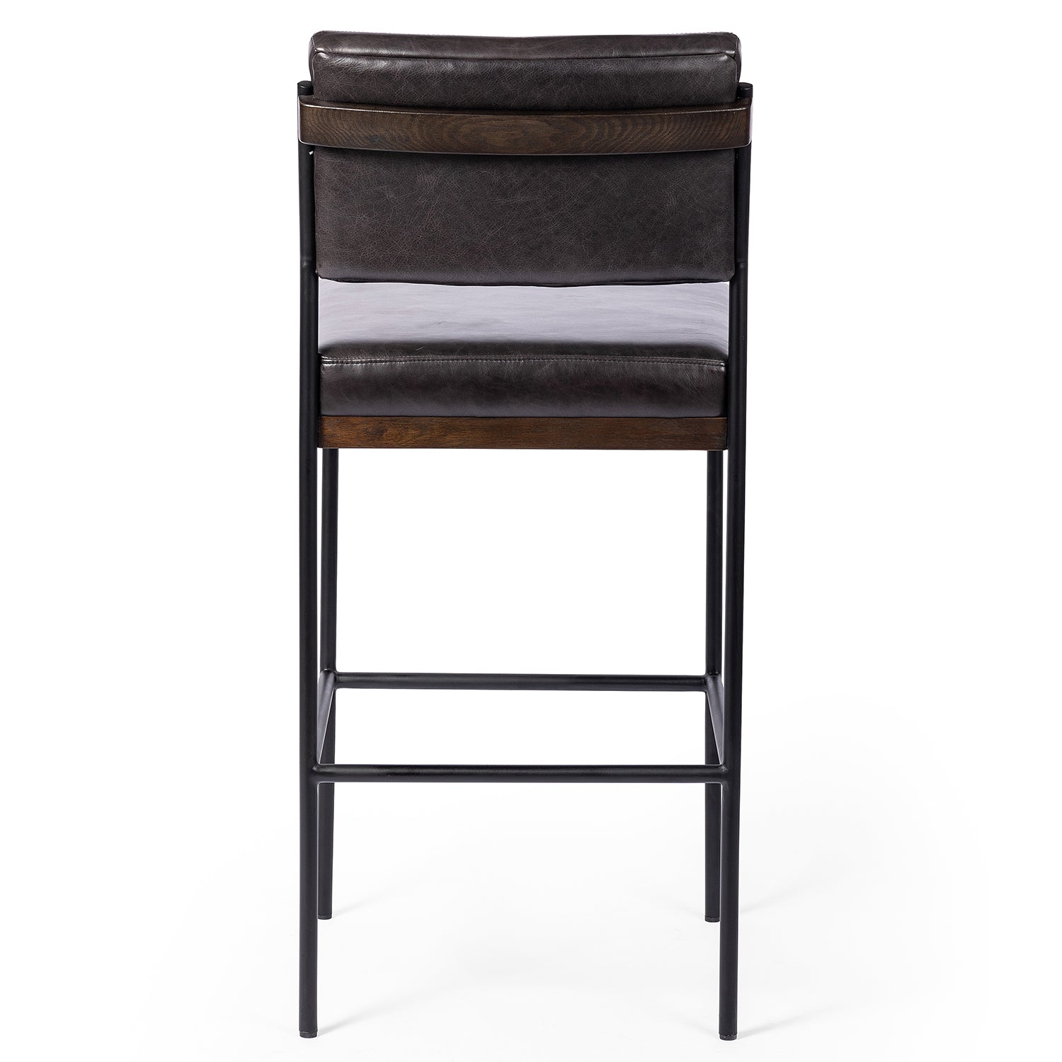 Four Hands Benton Leather Counter Stool Set of 2 - Final Sale
