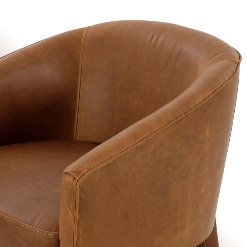 Four Hands Fae Leather Chair