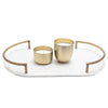 Glisan Oval Marble Tray