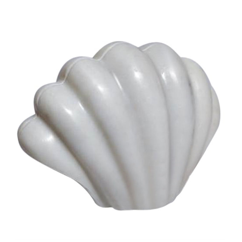 Shell Marble Bookend Set