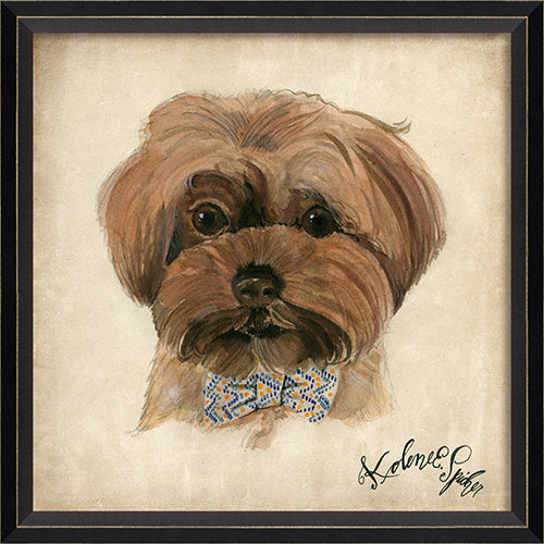 Dog Portrait Bailey Framed Print