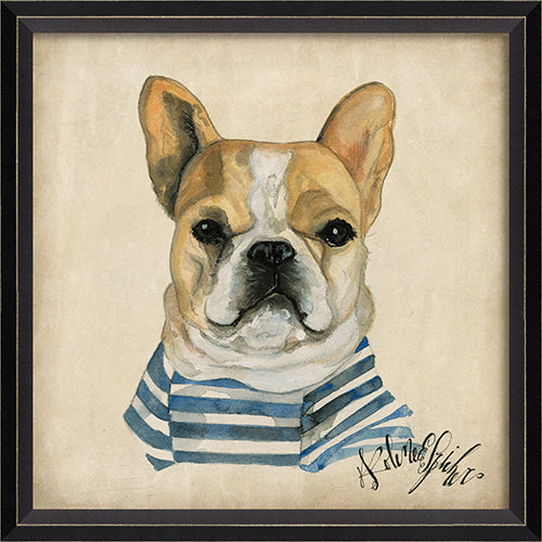 Dog Portrait Jack Framed Print