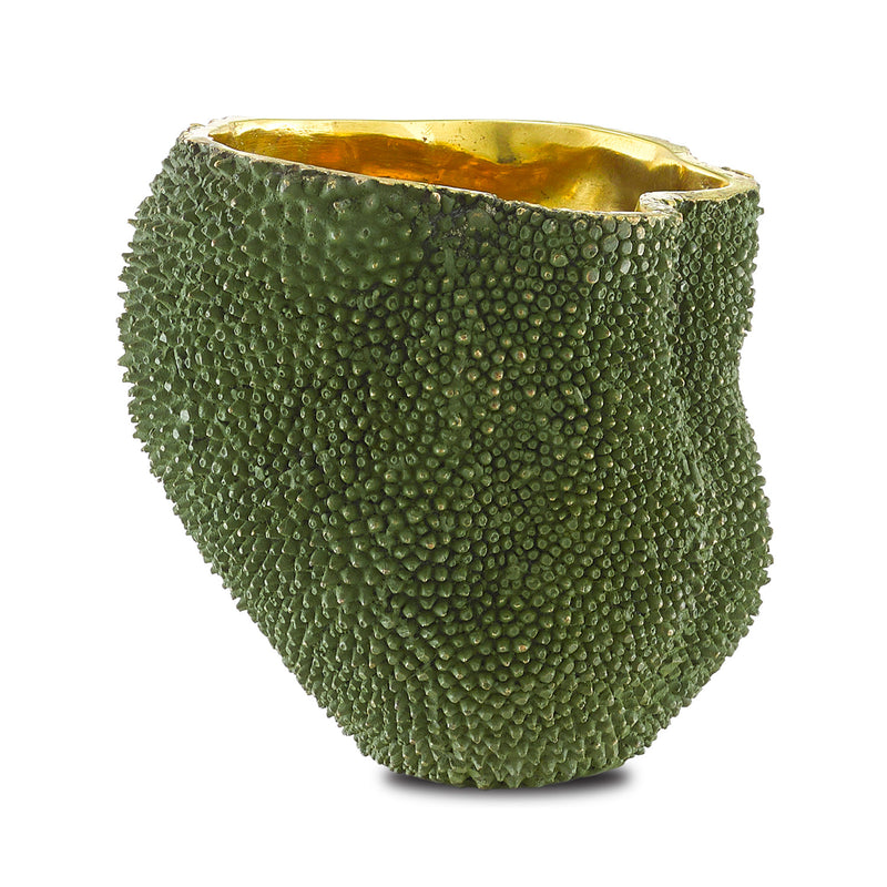 Currey & Co Jackfruit Vase Green