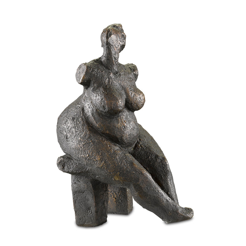 Currey & Co Lady Dreaming Bronze - Final Sale