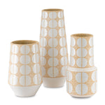 Currey & Co Happy 60 Tiered Vase - Final Sale