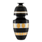 Currey & Co De Luca Black and Gold Gourd Vase - Final Sale