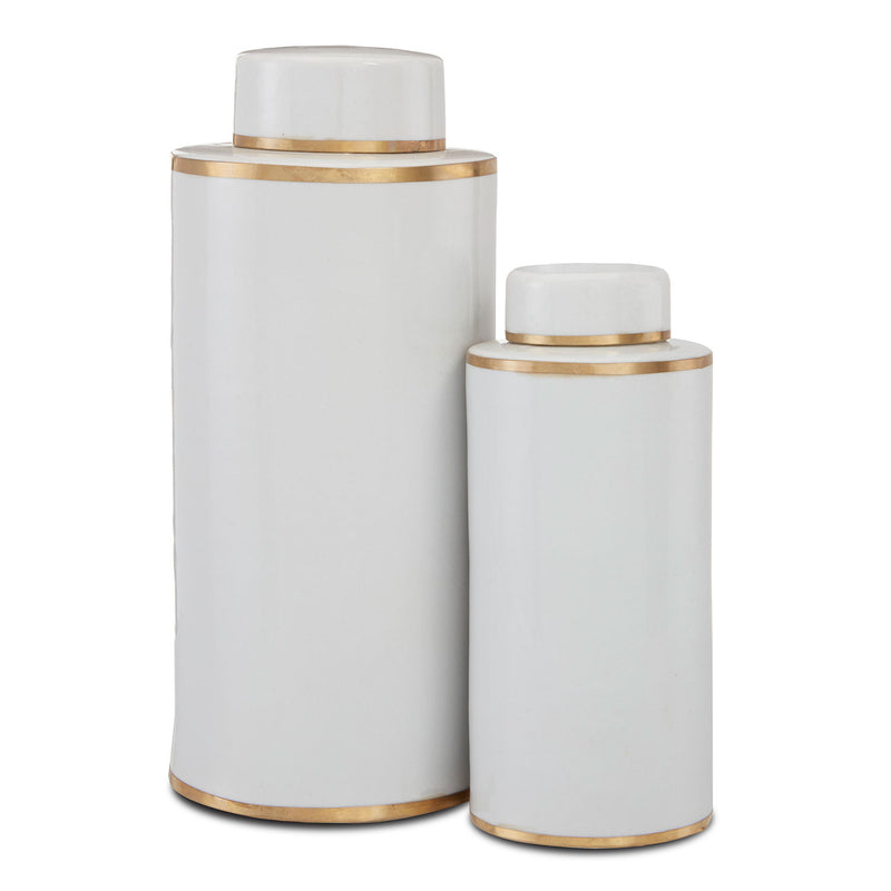 Currey & Co Tea Canister Set of 2